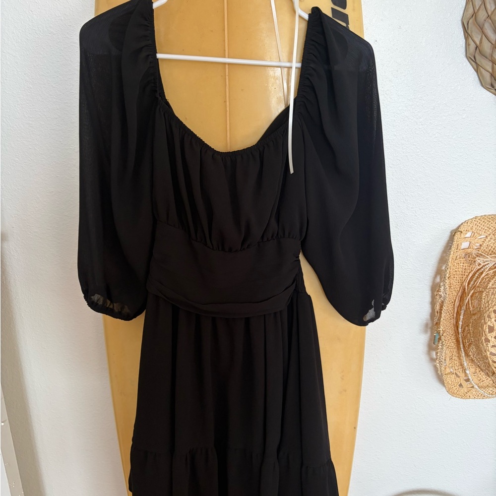 Elegant Black Women's Dress